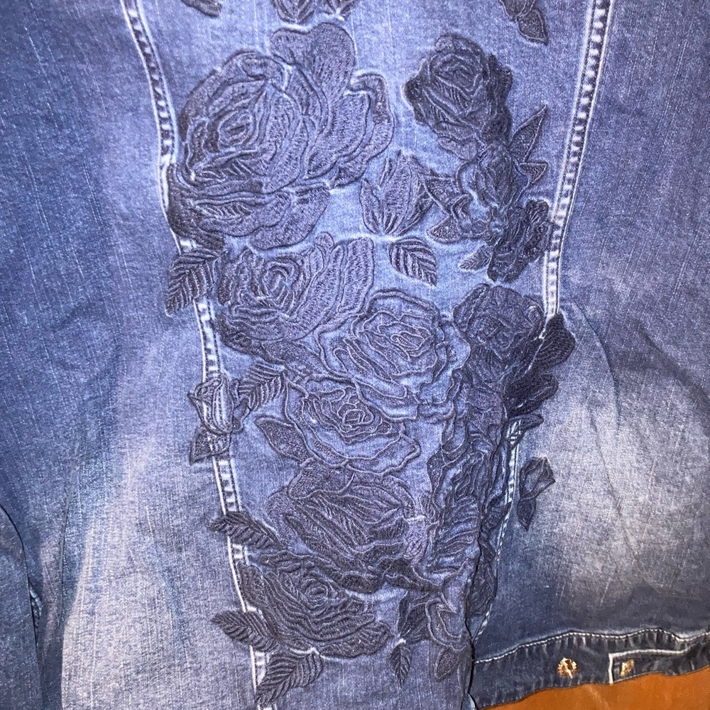 New without tags lularoe Jaxon Jean jacket